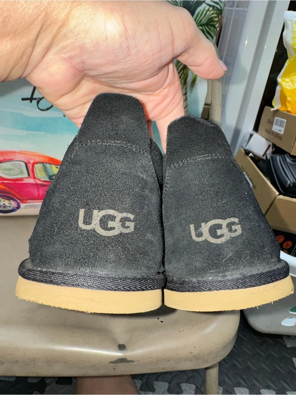 UGG Black Men'S Maksim Shoes Size 10